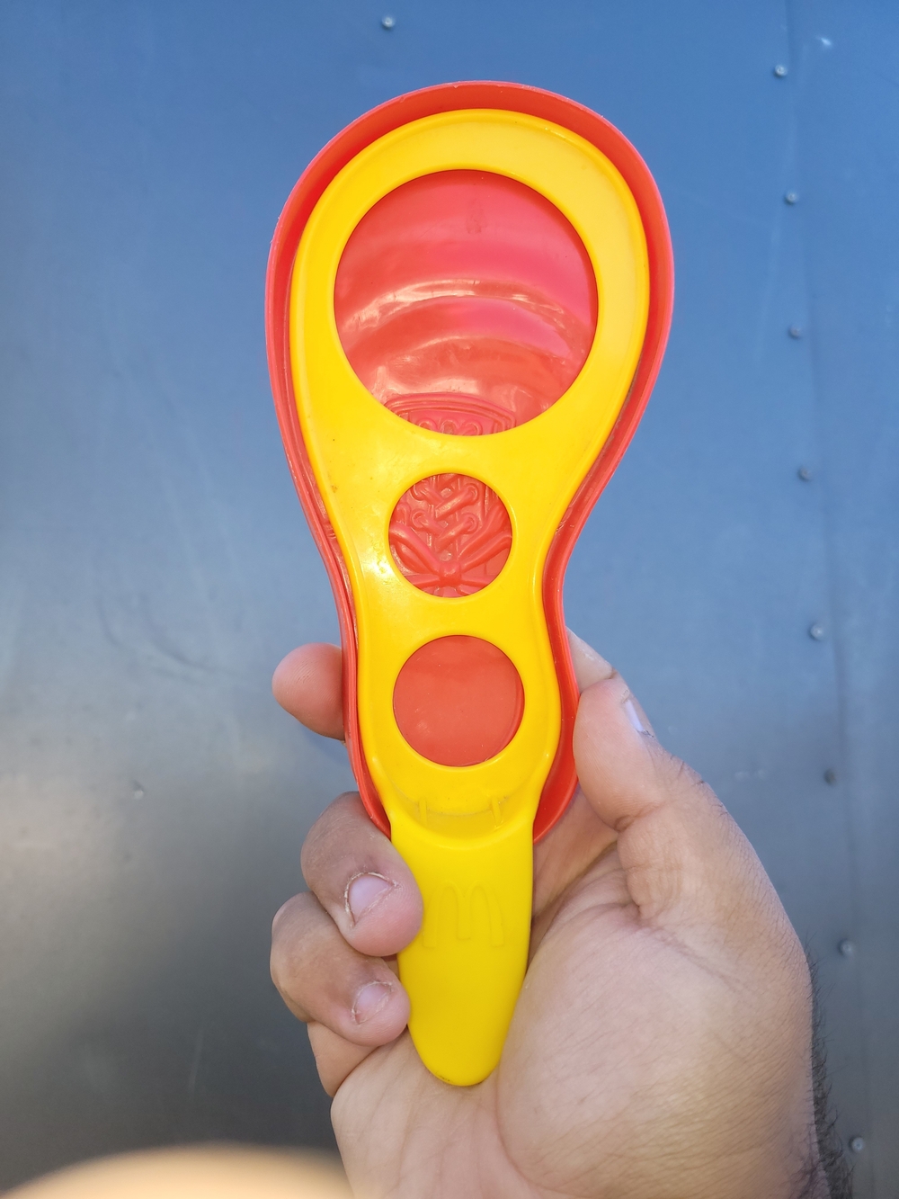 Out For Fun Ronald's Bubble Shoe Wand 1992 McDonalds Meal Toy Vintage